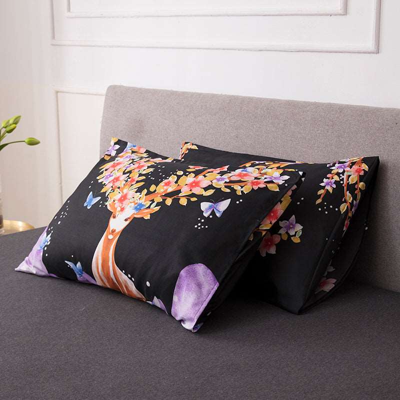 Polyester soft eco-friendly bedding pillowcases for sleeping.