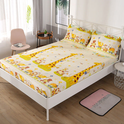 Waterproof printed breathable, soft mattress cover protector.