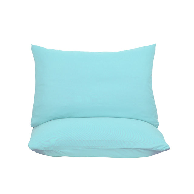 Waterproof nont-toxic bedding solid color pillowcases for sleeping.