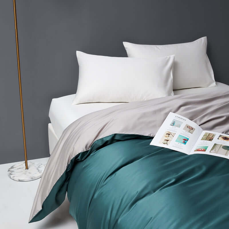 100% Cotton 60S duvet cover without bedsheet and pillowcases.