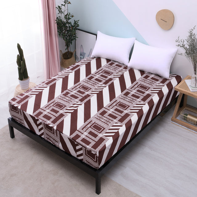 Waterproof soft non-slip fitted sheet mattress cover protector.